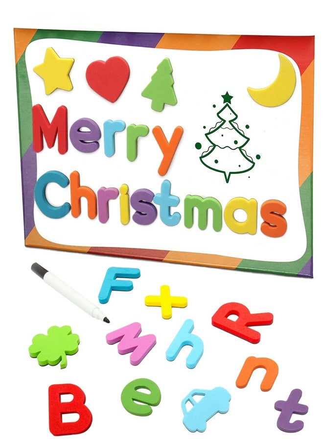HELLOCUBE Classroom Magnetic Alphabet Letters - ABC 237 Pcs Letters Numbers & Pattern with Side Magnetic Board Foam for Kids Spelling | Learning - Image 5